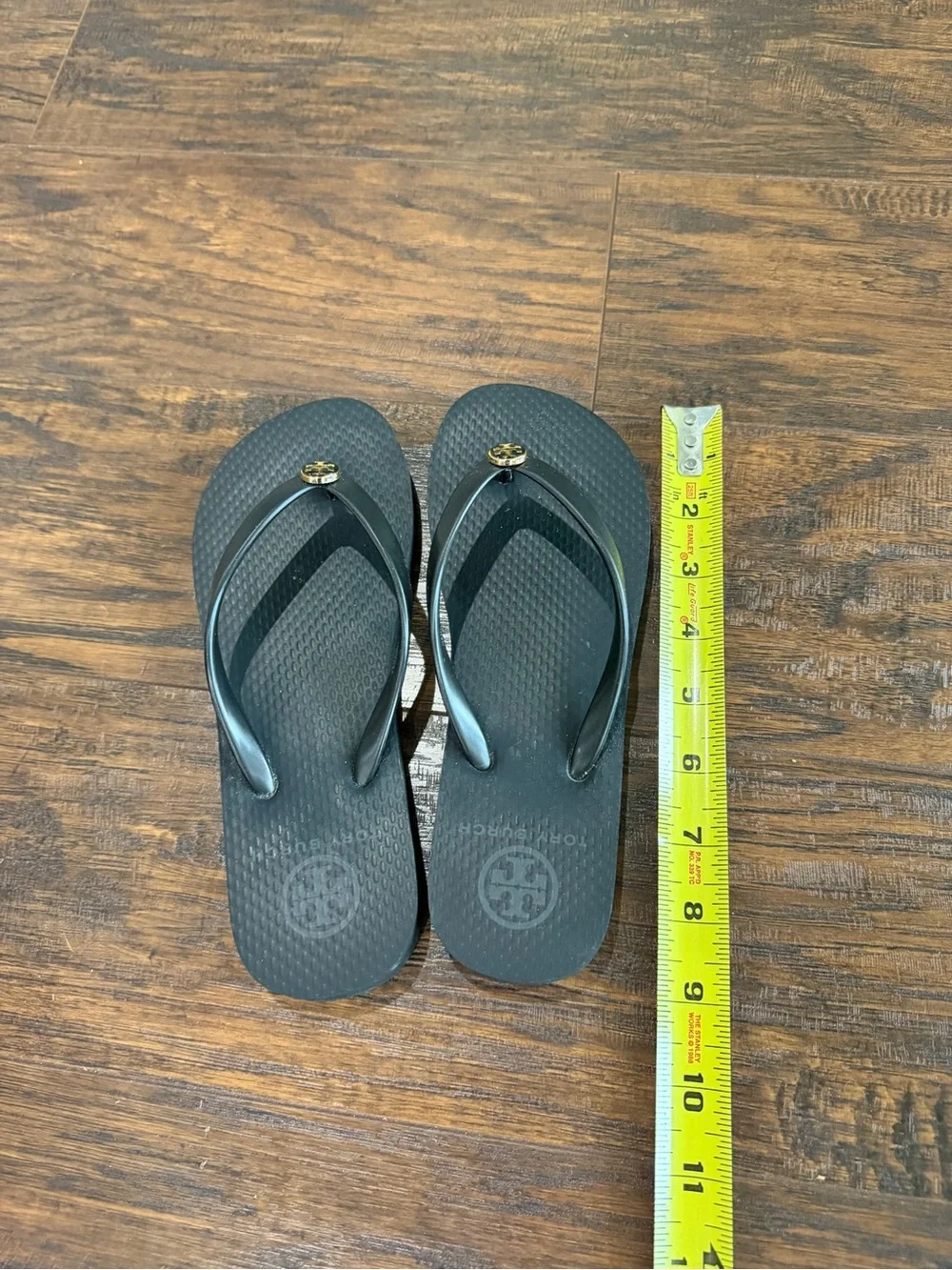 Tory Burch Women's Black Flip Flops Size 5